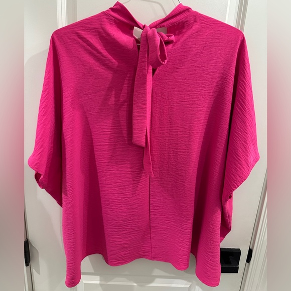 JODIFL Vibrant Pink Blouse - Picture 2 of 4